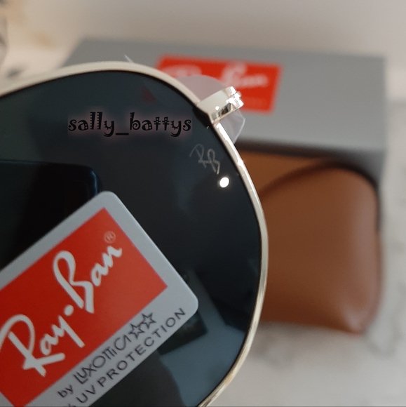 RayBan (Store Display) Hexagonal Green Lenses RB3548 - Picture 9 of 16
